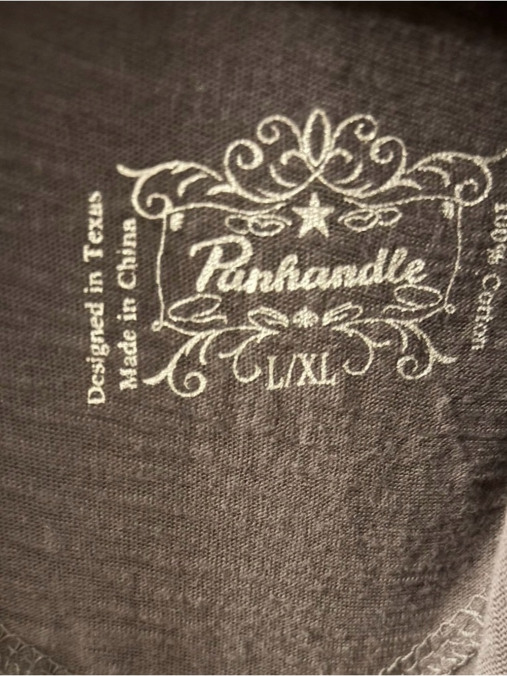 Panhandle Grey Waterfall Bandana Duster - Picture 5 of 5